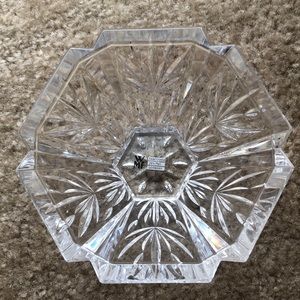 Vintage WMF 24% Lead German Crystal Candy Bowl